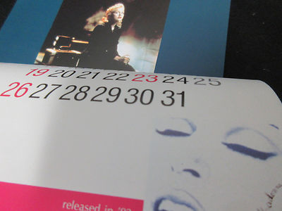 Madonna 1993 Japan Promo Calendar from Warner Music Japan Erotica