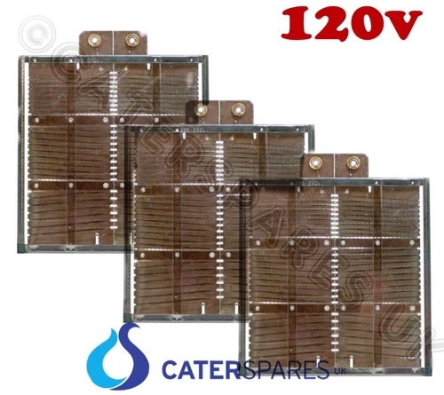 DUALIT USA 120V 2 SLOT OLD STYLE HEATING ELEMENT SET 1x CENTRE 2x END (3) GSP