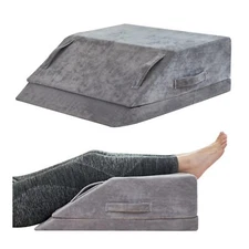 Wedge Pillow for Sleeping, Bed Wedge Pillow for After Surgery 2-Height Memory