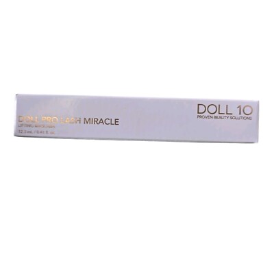 Doll 10 Doll Pro LASH MIRACLE Lifting Mascara, Black, 0.41 fl oz