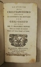 LO SPIRITO DEL CRISTIANESIMO CONFORMITA' DEL CRISTIANO CON GESU' CRISTO NEPVEU