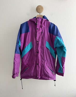 Vintage North Face Gore Tex Color Block Jacket Size Small