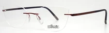 SILHOUETTE 4521 40 6057 5479 Metallic Marsala Womens Eyeglasses 56-17-140 B:39