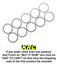 96772 KYOSHO MP10-MP9 3x16x0.15 DIFFERENTIAL/GEARBOX SHIMS (10) - SET DE BAGUES