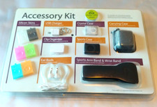 Apple IPod Shuffle MP3 Player Accessory Kit Charger Skins Cases Ear Buds