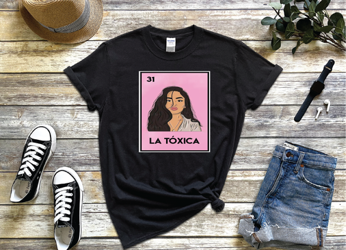La Toxica Mexican Loteria T-shirt 