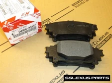 Lexus GS350 GS200T (2013-2017) OEM Genuine REAR BRAKE PADS / PAD SET 04466-30312