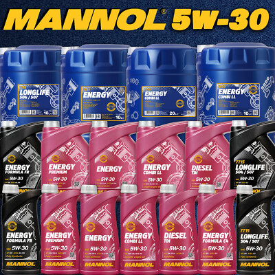 MANNOL 5W-30 Longlife Energy Combi LL FormulaC4 Premium Diesel TDI Motoröl 1-20L