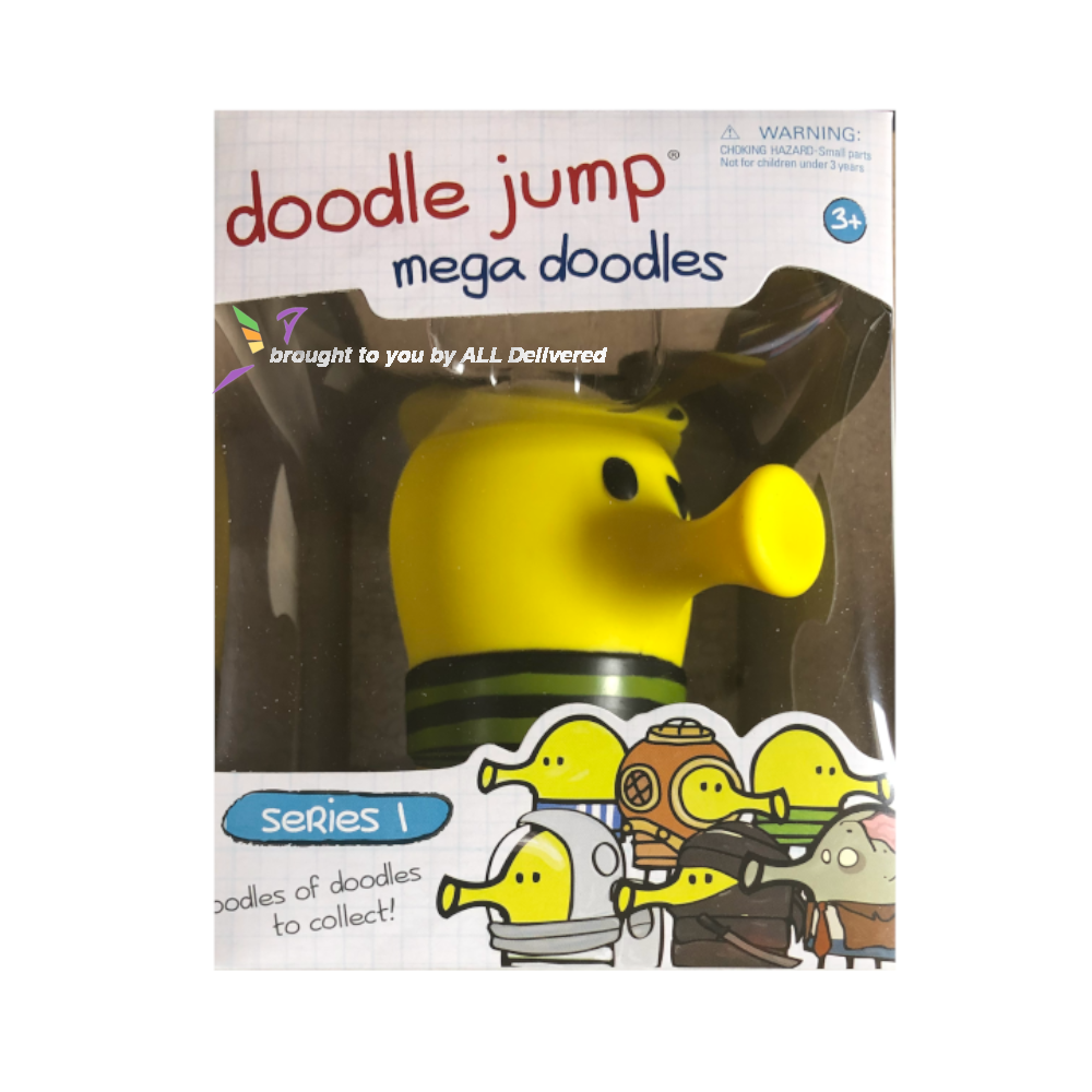 Doodle Jump mega doodles Serie 1 Sammelfigur in Box - Ninja, Spielwaren  divers, Spielwaren