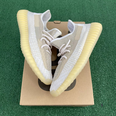 adidas Yeezy Boost 350 V2 Natural White Beige Size 11.5 FZ5246 SAME DAY SHIPPING