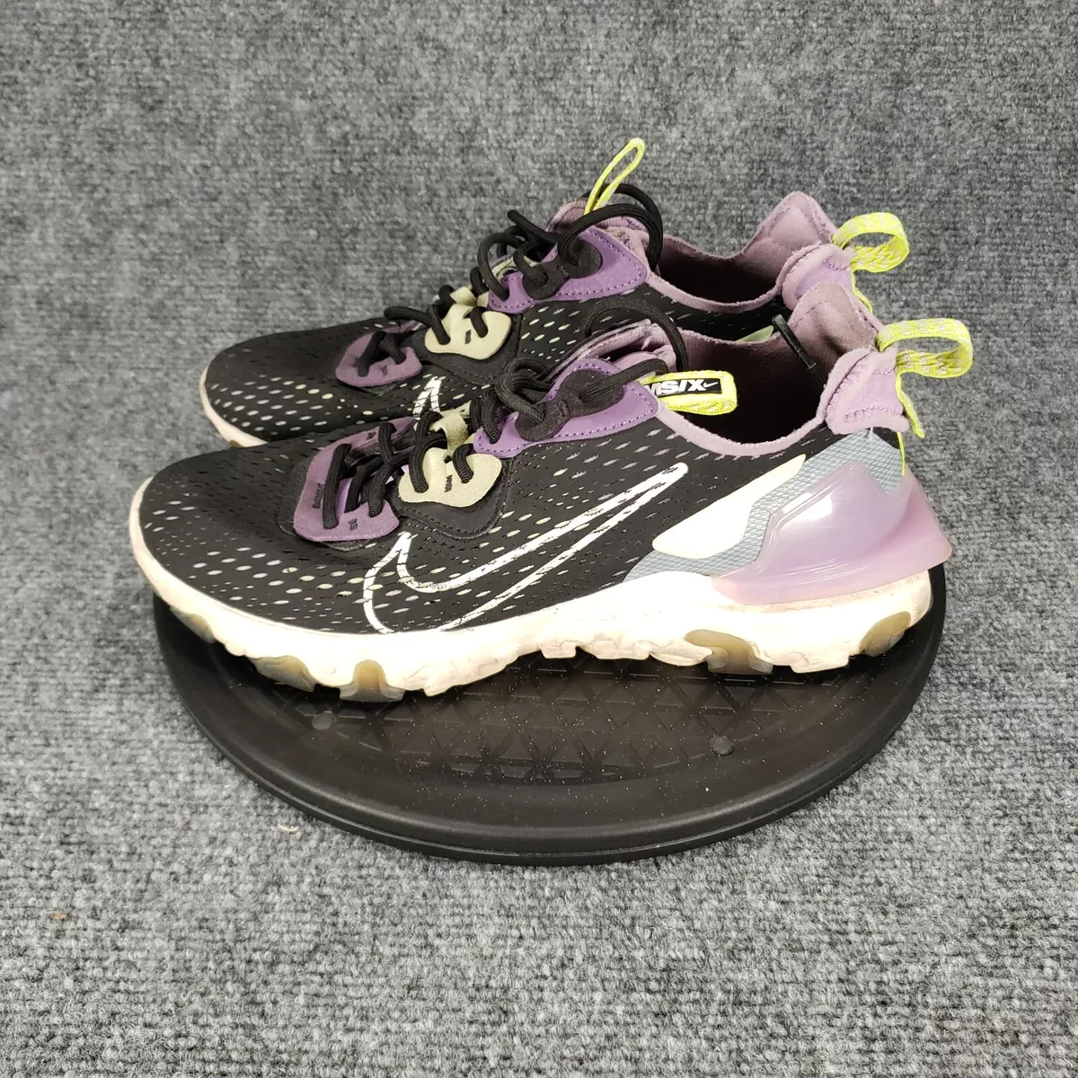 Nike React Vision D MS X Black Purple Sail Shoes Men s Size US 7