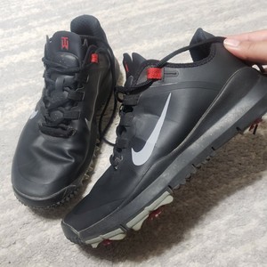 Nike Tiger Woods Golf Zapatos 2013 TW13 Negro/Rojo 532622-001 Talla 8.5  (EE. UU.) | eBay