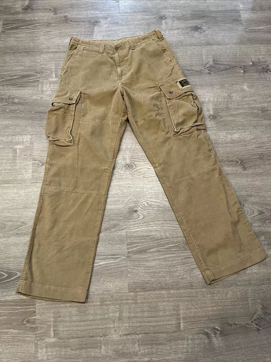 RALPH LAUREN Polo Jeans Co Vintage Military Pant 33x34 Commando