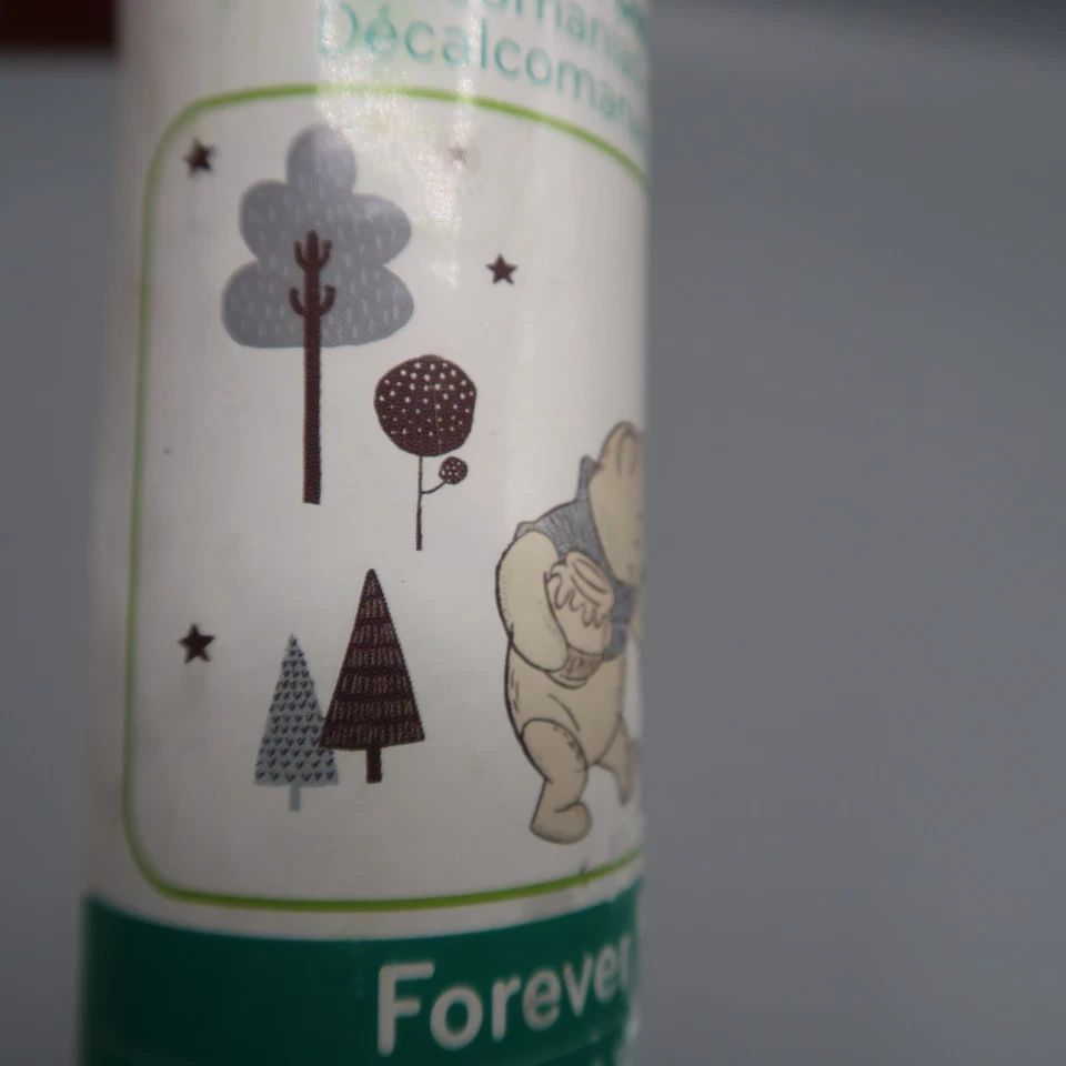 Calcomanías de pared Disney Baby Forever Pooh azul beige oso de Lambs & Ivy Foto 3 de 4