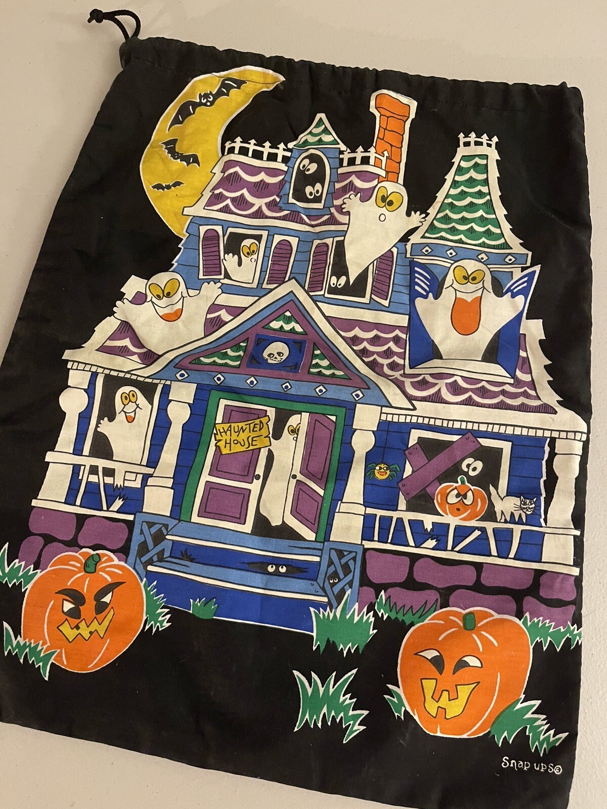 Vintage 90’s Halloween Glow In The Dark Cranston Trick Or Treat Bag | eBay