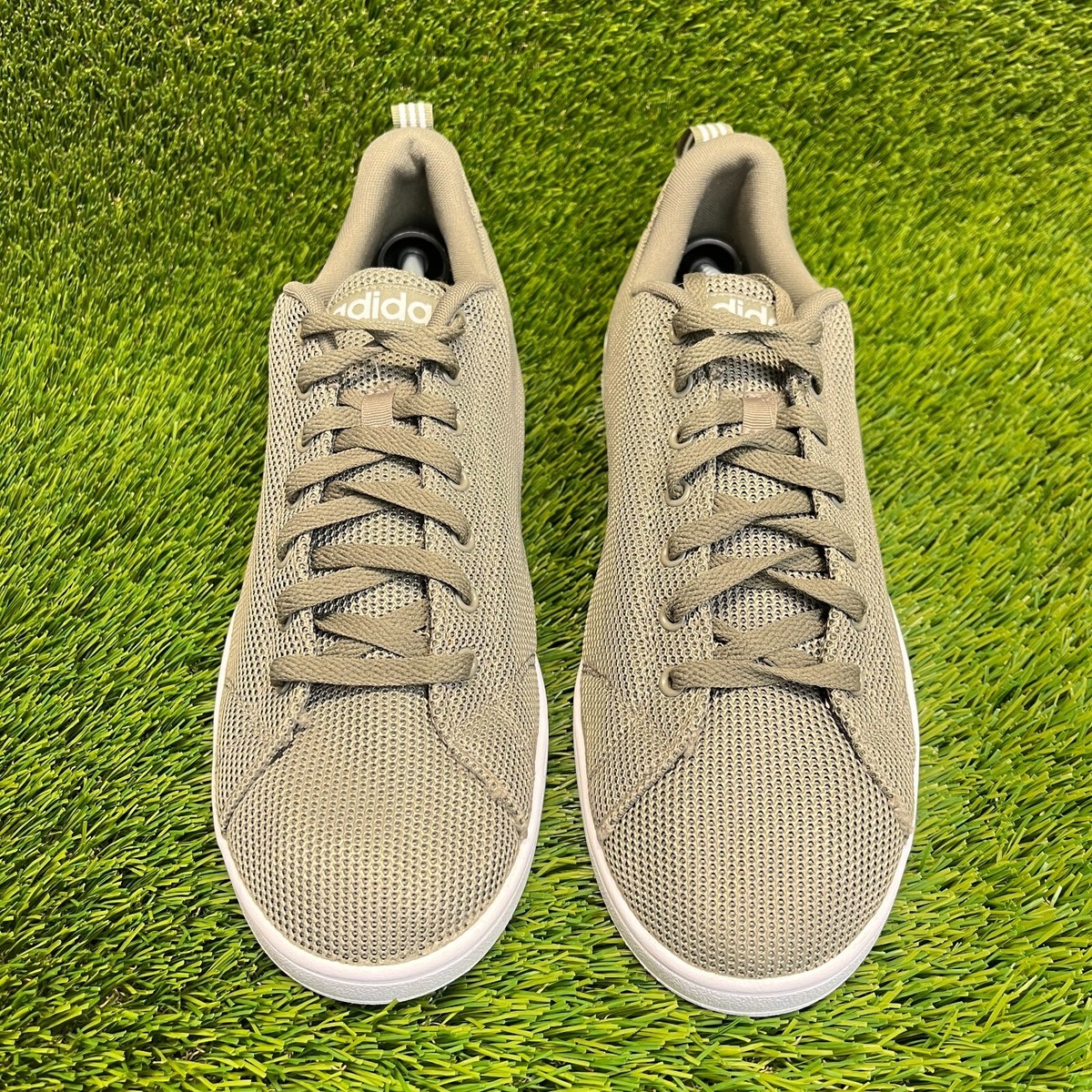 Adidas‎ Men\'s Advantage Sneaker Tennis Shoe, Footwear White/Green, US 13 UK 12.5 Amazon.com | adidas Men main image 2