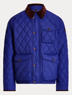 Polo Ralph Lauren Men's Water-Repellent Quilted Jacket $298 Polo Ralph Lauren Men's Water-Repellent Quilted Jacket $298