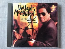Never Been Rocked Enough Signed CD Music Autographed By Delbert McClinton
