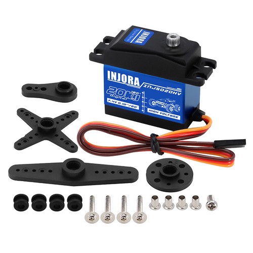 INJORA INJS020HV High Voltage Waterproof 20KG Digital Servo fr 1/10 ARRMA KRATON - Picture 3 of 10
