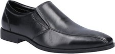 Image of Hush Puppies Ellis Black Boys BTS Full Grain Leather