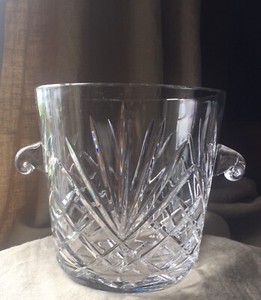 crystal wine cooler bucket