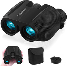 Hontry Binoculars for Adults and Kids, 10X25 Compact Binoculars for Bird Theater