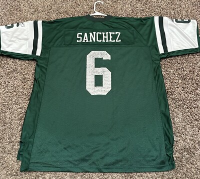 Reebok Onfield New York Jets #6 Mark Sanchez NFL Screen Jersey
