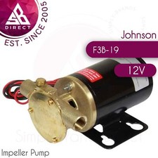Johnson F3B-19 3-8" BSP 12V Impeller Pump│1170LPH│15A│With Self-Priming│ForBoats