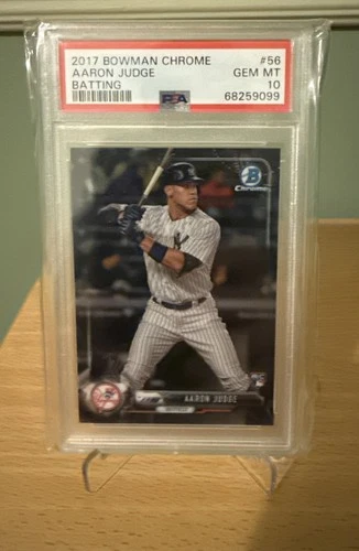2017 Bowman Aaron Judge #56 (RC) PSA 10