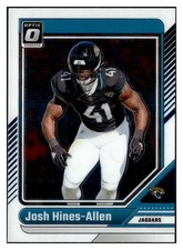 Josh Hines-Allen 2024 Donruss Optic #93 Jacksonville Jaguars Chrome Card *307