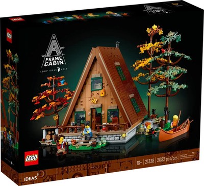 LEGO Ideas 21338 Finnhütte Haus A-Frame Cabin Dach NEU und OVP EOL NEW SEALED