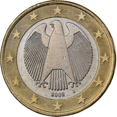 Allemagne, 1 Euro, 2002, Munich, Bimétallique, SUP+ - Photo 1/2