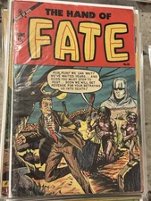 The Hand of Fate #23 Golden Age 1954 Pre Code Horror Graveyard Nice Copy!