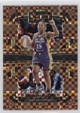 2024 Panini Select WNBA Concourse Bronze Checker Prizm 3/49 Aari McDonald 1ax
