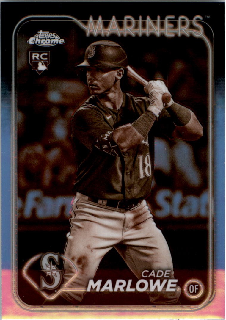 2024 Topps Chrome Sepia Refractors #266 Cade Marlowe - BB