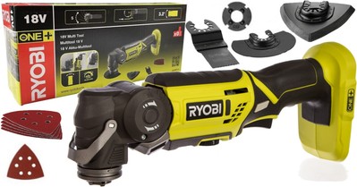 Ryobi Akku-Multifunktionswerkzeug Multitool 18V mit Zubehör R18MT-0 5133002466