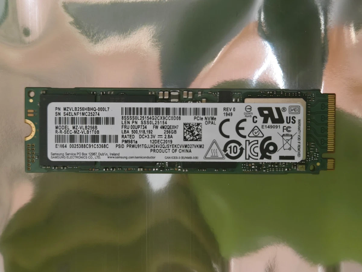 Samsung M.2 Interface 256 GB Solid State Drives for sale | eBay