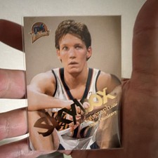 Skybox 2003-04 Autographics Mike Dunleavy Jr. #37 Warriors Basketball Card