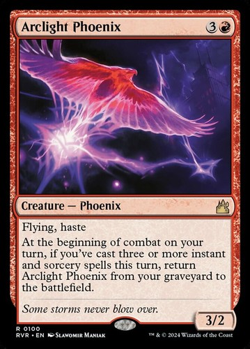 1x Arclight Phoenix NM-Mint, English Ravnica Remastered MTG Magic