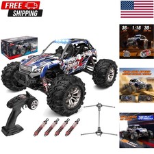 1:16 Scale High-Speed 4WD RC Car, 36 Kph Off-Road Remote Control Truck for Ad...