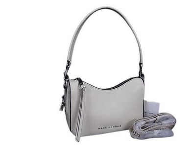 MARC JACOBS Small Drifter Convertible Handtasche Elfenbein Leder Damen 2-Wege