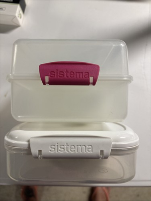 #ad #ad Sistema To Go Lunch amp; Other Plastic Food Storage Container easy locking clips $5.00