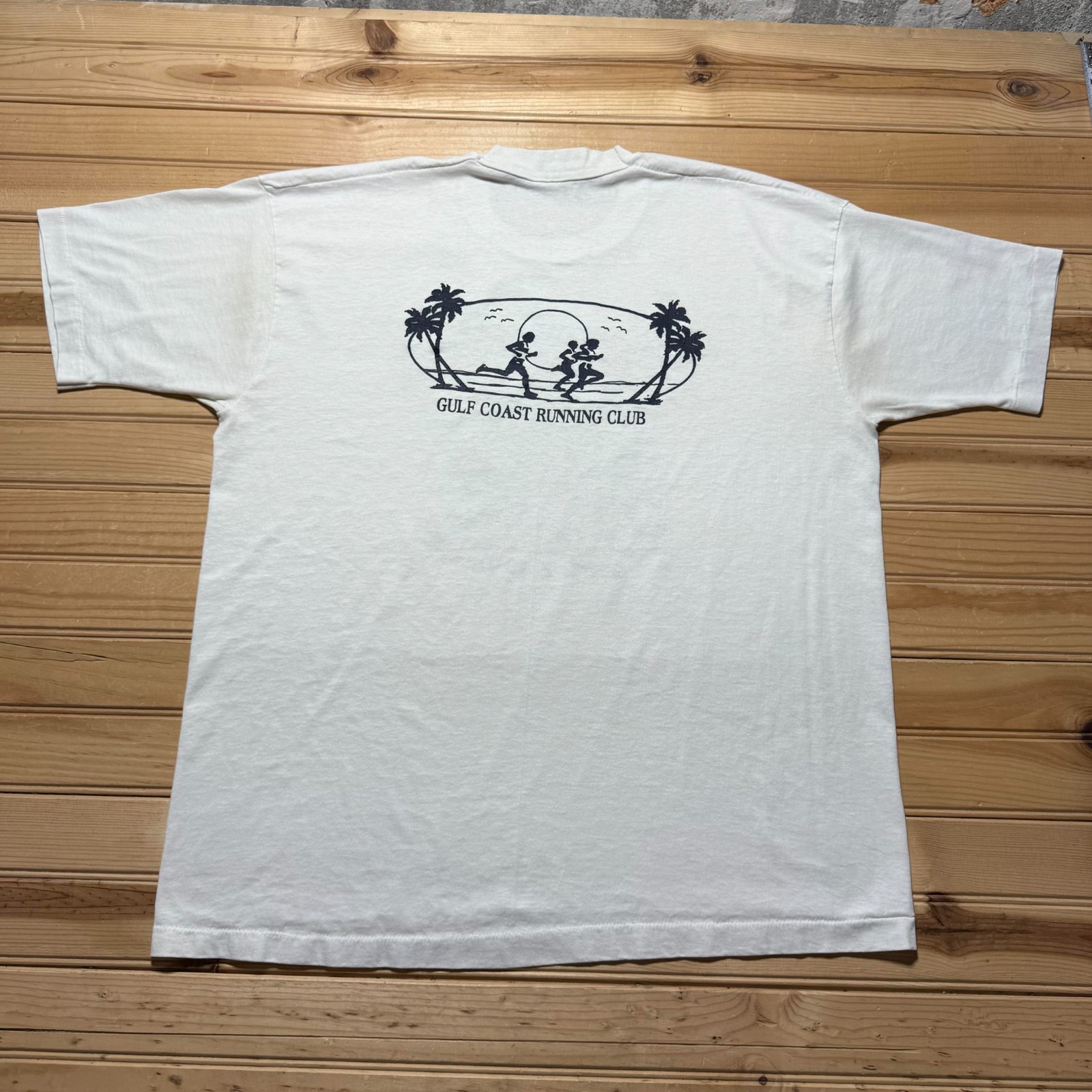 Vintage 1996 Diamondhead Picnic 5K Gulf Coast Running Club Souvenir Shirt USA XL
