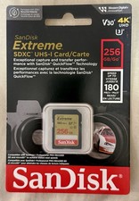 SanDisk SDSDXVV-256G-ANCIN 256GB Extreme SDXC UHS-I Memory Card