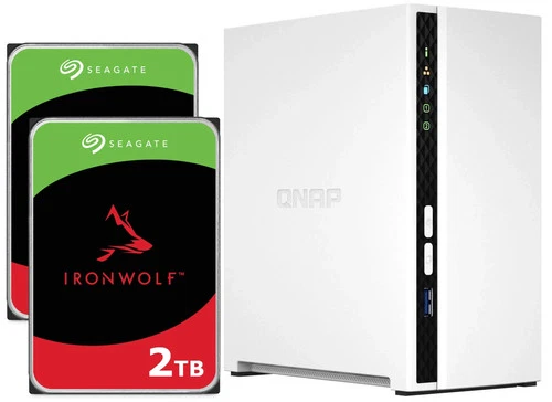 NAS server QNAP TS-233 4TB (2x2TB) Seagate IronWolf