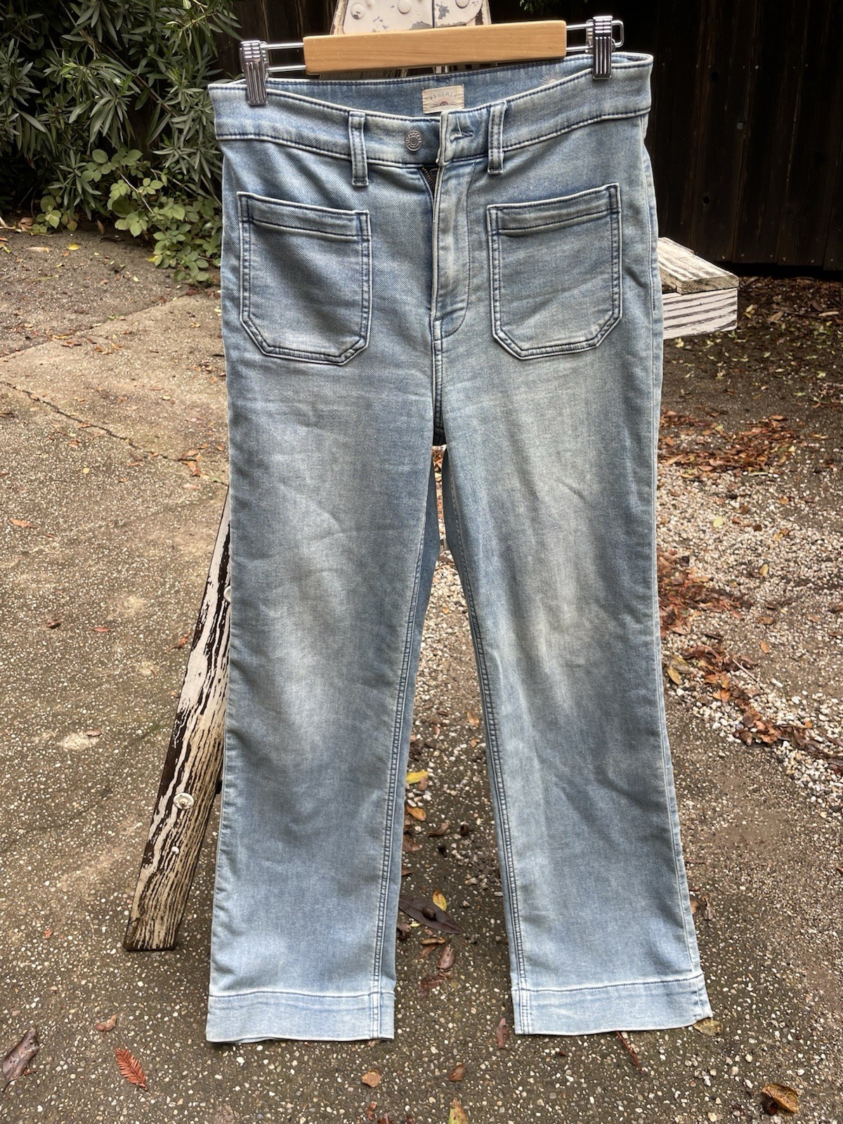 Faherty Stretch Terry Patch Pocket Pant Size 29 E… - image 1