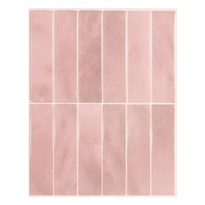 TILES Peel and Stick Backsplash - 5 Sheets of 11.43" x 9" - 3D Adhesive Peel ...