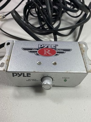 Pyle Elite Series Remote Bass Boost Untested and Selling As-Is for Parts Only