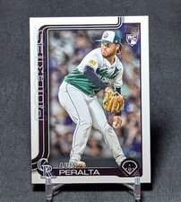 Luis Peralta Rookie RC 2025 Topps Series 2 Baseball Card #526 Colorado Rockies