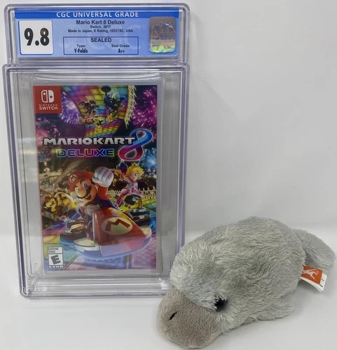 CGC Graded Mario Kart 8 Deluxe NEW Nintendo Switch (1022782004, 9.8 A++)